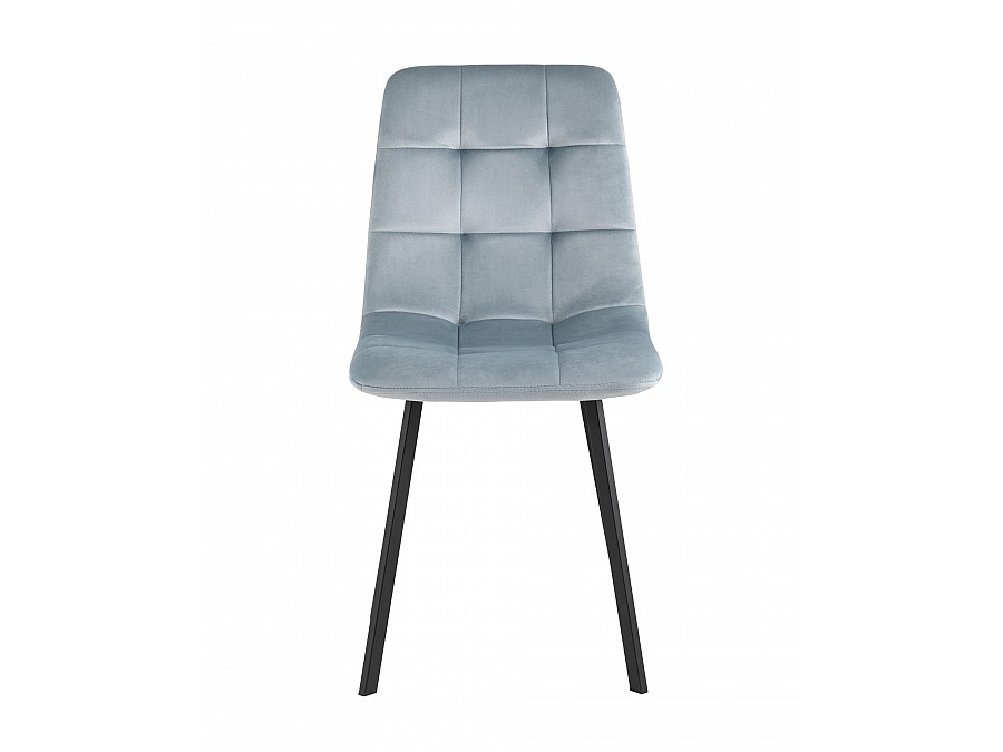 Стул Chilly велюр серо-голубой 2 шт.