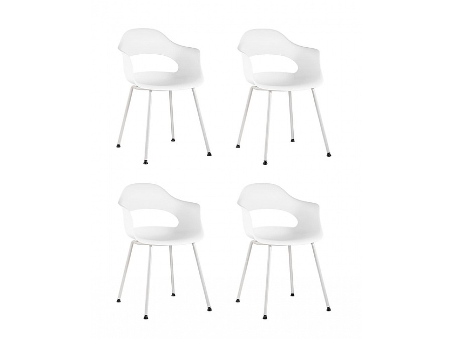 Стул Lady пластик белый 4 шт.