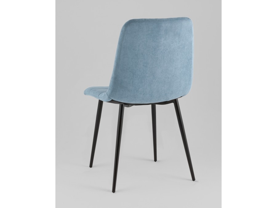 Стул Одди Original велюр пыльно-синий 4 шт.