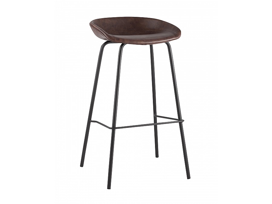Стул барный Beetle Lite PU коричневый 2 шт