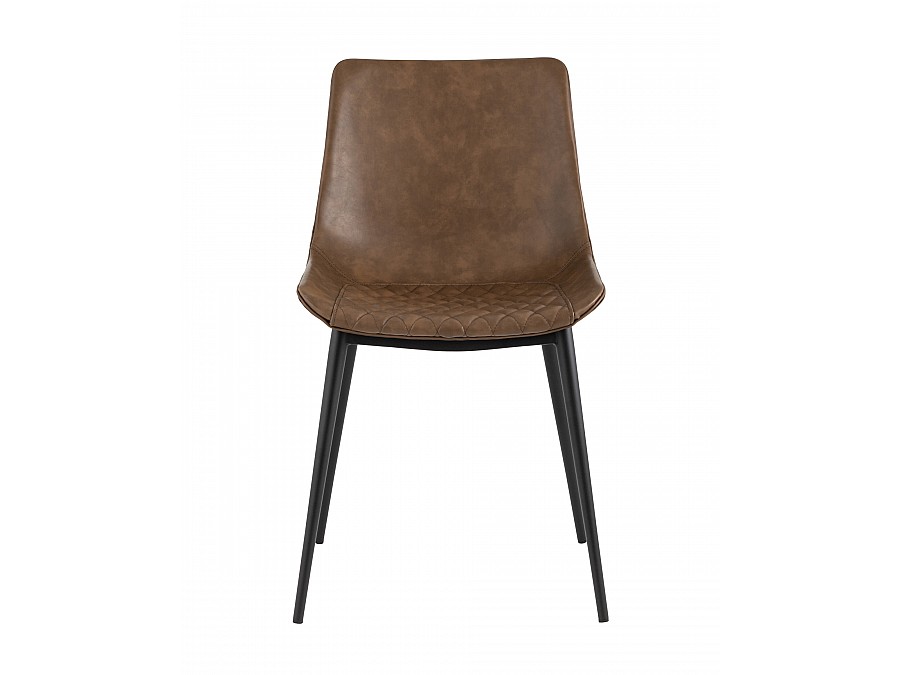 Стул TEXAS экокожа коричневый 2 шт.