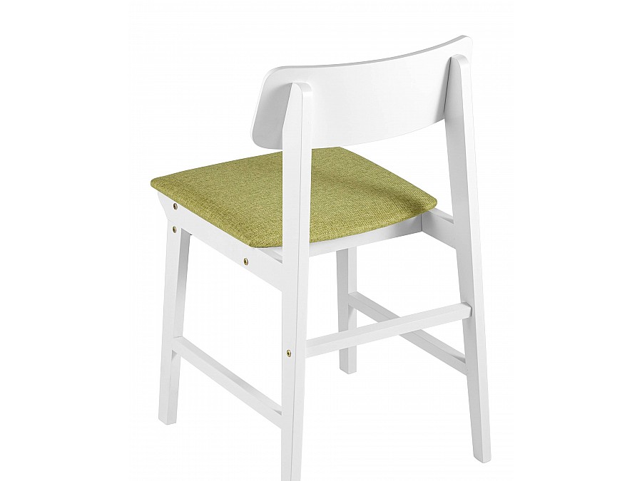 Стул ODEN WHITE оливковый 2 шт.
