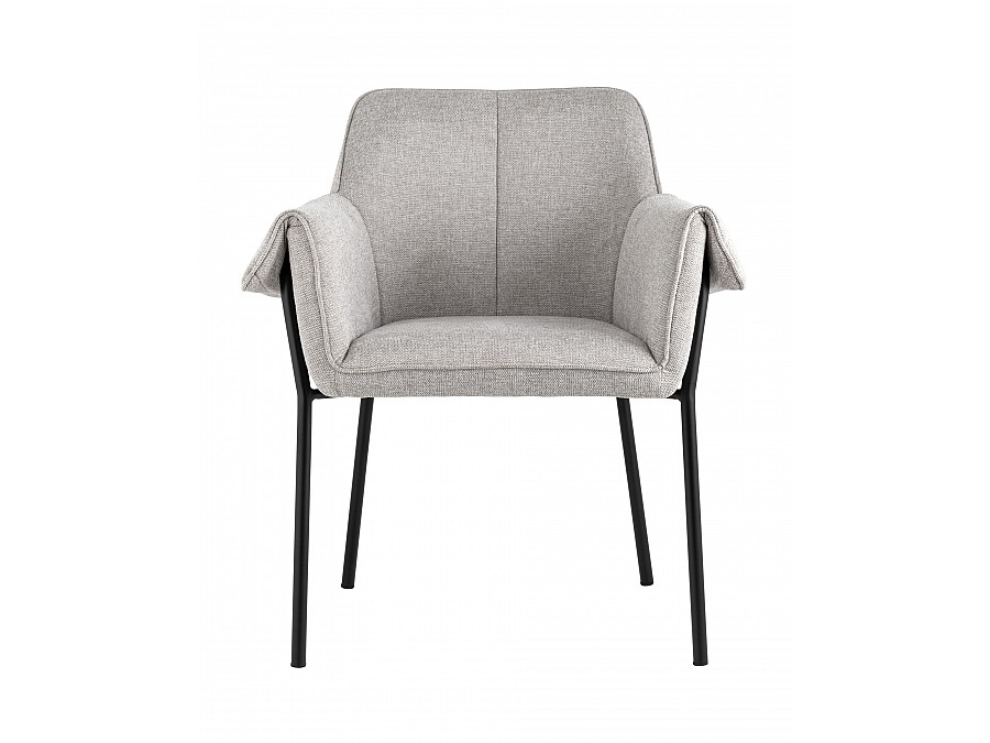 Кресло Бесс рогожка светло-серый 2 шт.