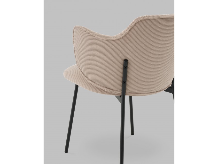 Стул Джиннет NEW велюр бежевый 2 шт.