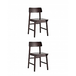 Стул ODEN WOOD эспрессо 2 шт.