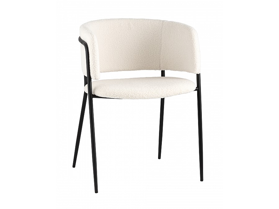 Стул Нэлли ткань букле белый 2 шт.