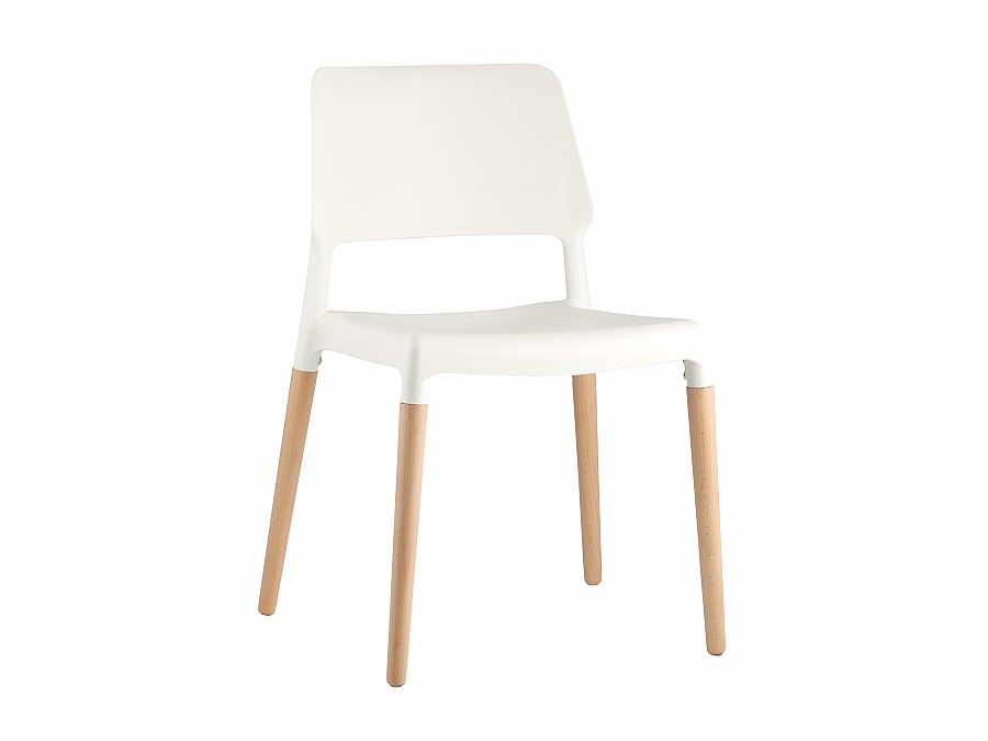 Стул BISTRO белый 4 шт.