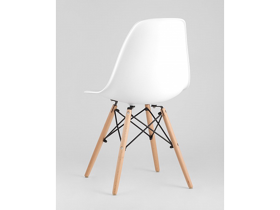 Стул Eames Style DSW белый x4 (разборный каркас)