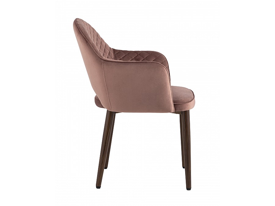 Стул Венера диамант велюр пыльно-розовый 4 шт