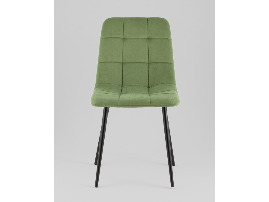 Стул Одди Original Square велюр пыльно-оливковый 4 шт.