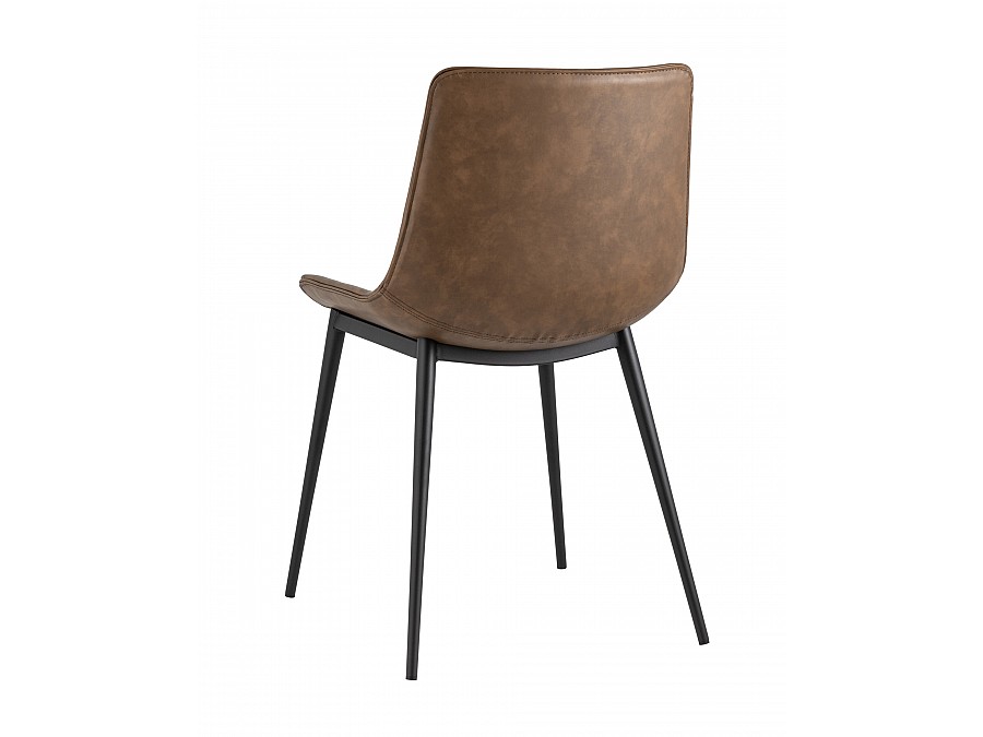 Стул TEXAS экокожа коричневый 2 шт.