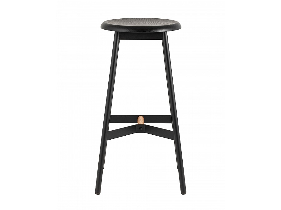 Стул барный Knobb черный 2 шт