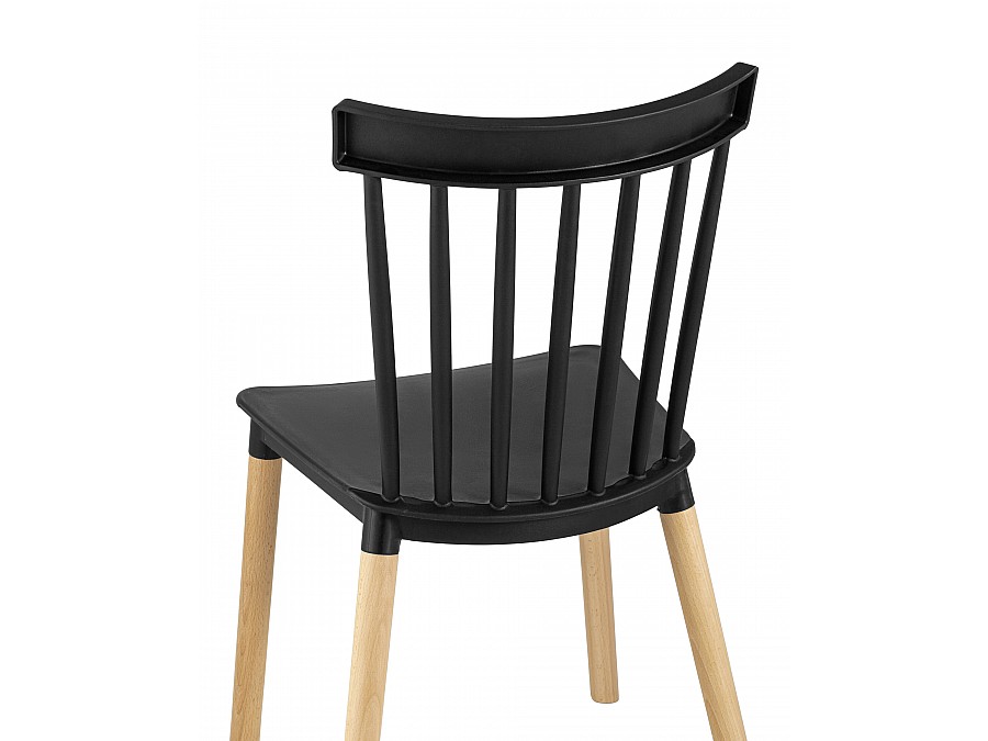 Стул Field пластик черный 4 шт.