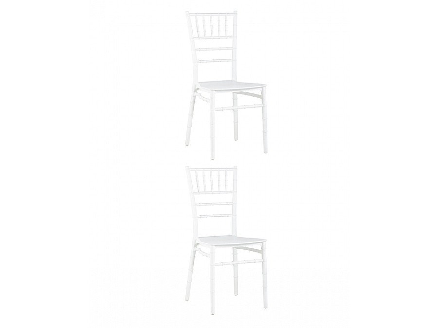 Стул Chiavari (Кьявари) пластик белый 2 шт.