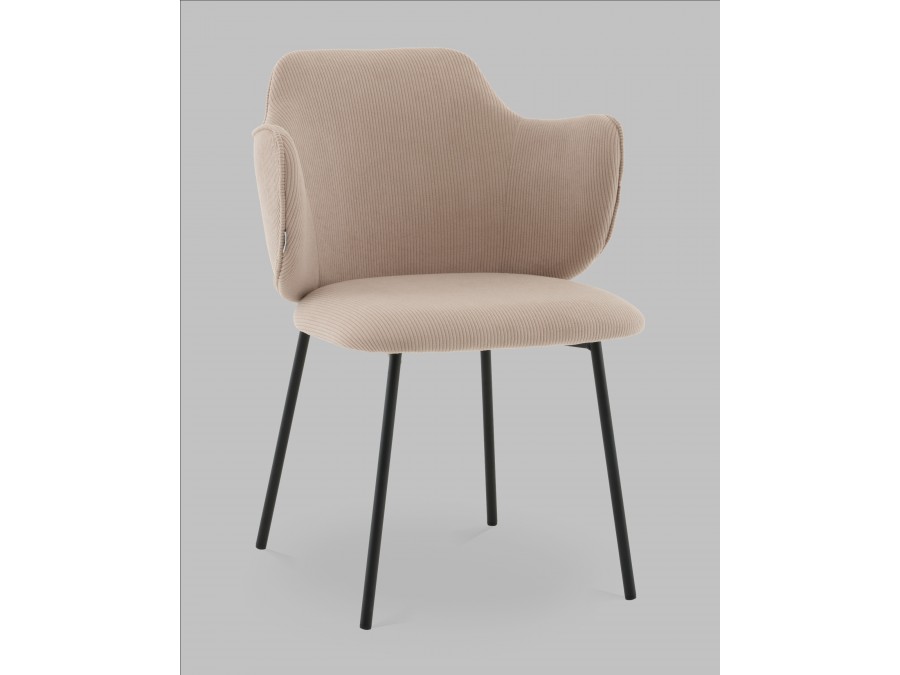 Стул Джиннет NEW велюр бежевый 2 шт.