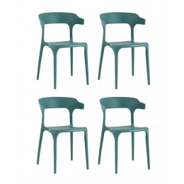 Стул Neo пластик темно-бирюзовый 4 шт.