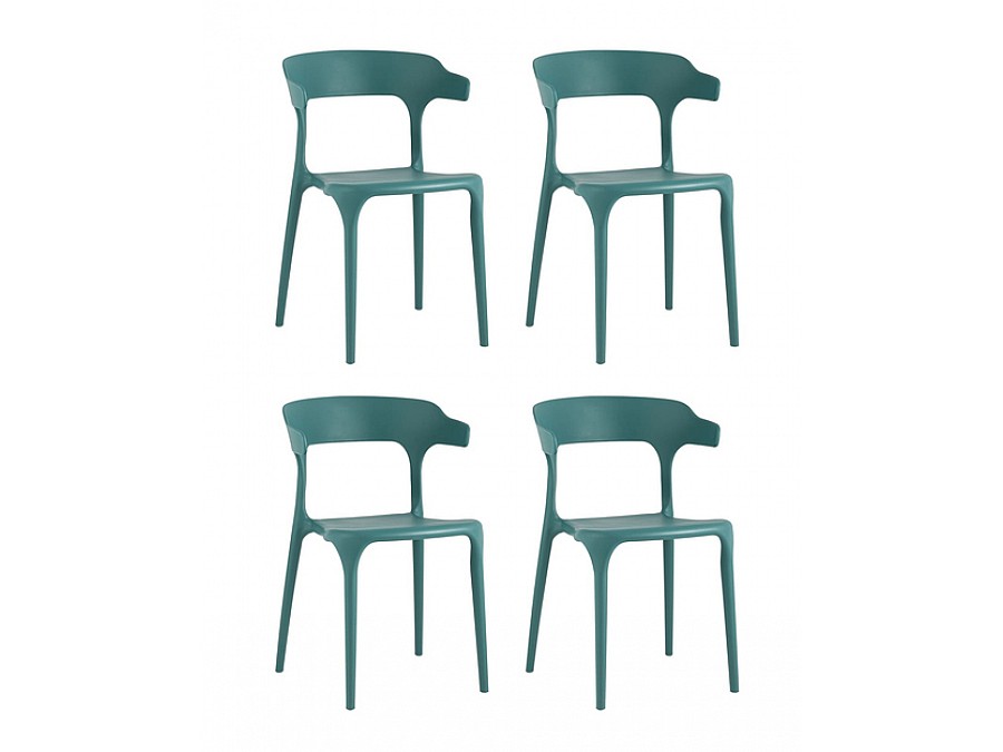 Стул Neo пластик темно-бирюзовый 4 шт.