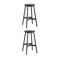 Стул барный Knobb черный 2 шт