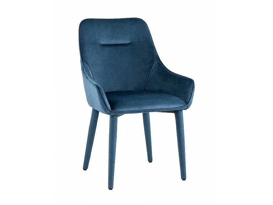 Стул Диана велюр сине-зеленый ножки велюр 4 шт