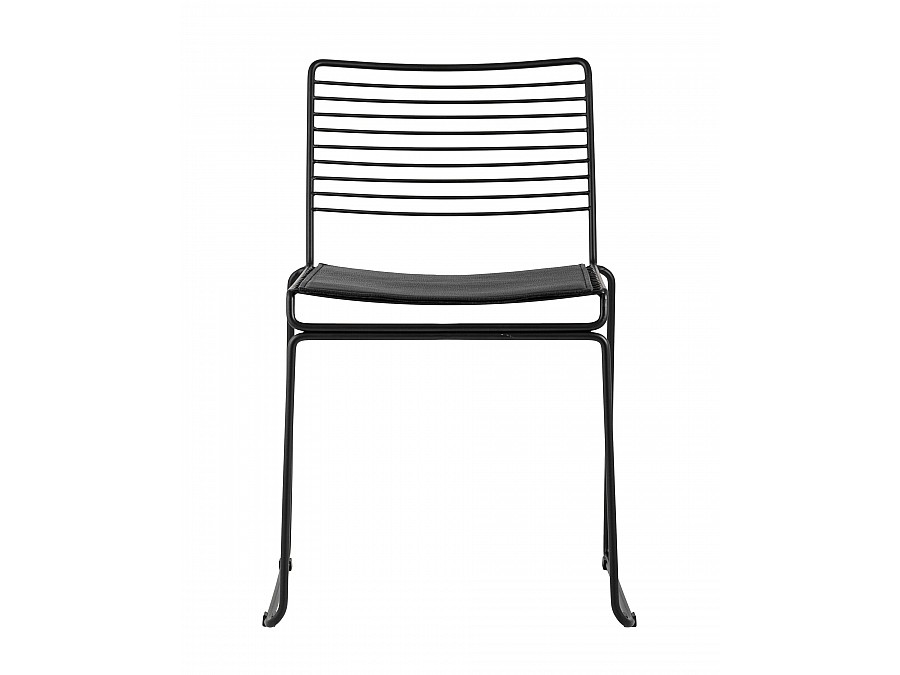 Стул обеденный Danny черный с черной подушкой 4 шт