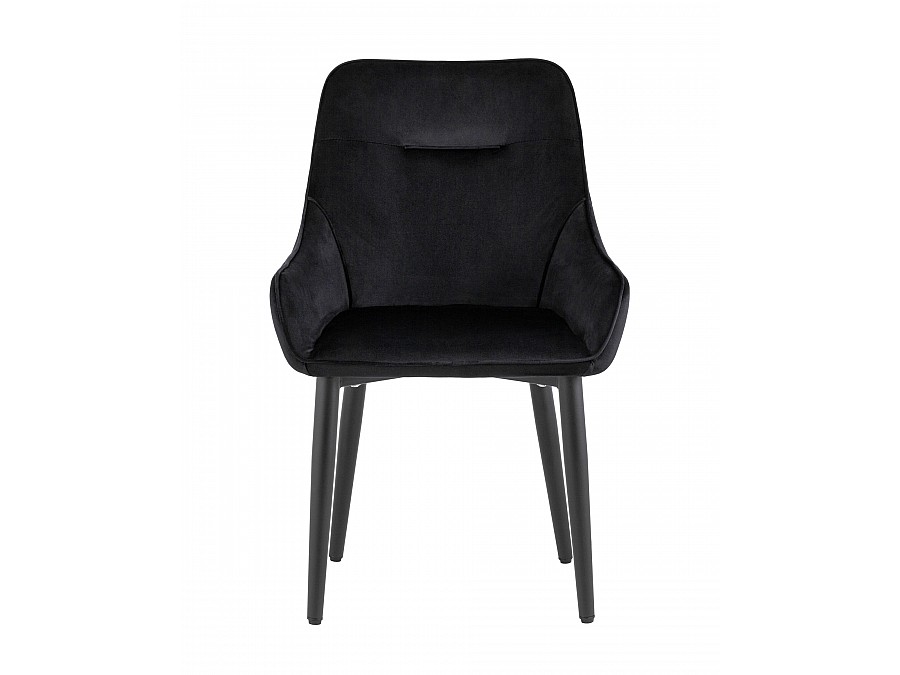 Стул Диана велюр черный 4 шт