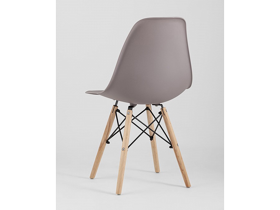 Стул Eames Style DSW темно-бежевый x4 (разборный каркас)