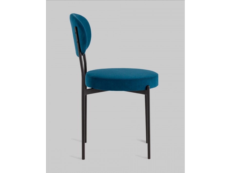 Стул Бриф DD велюр синий 4 шт.