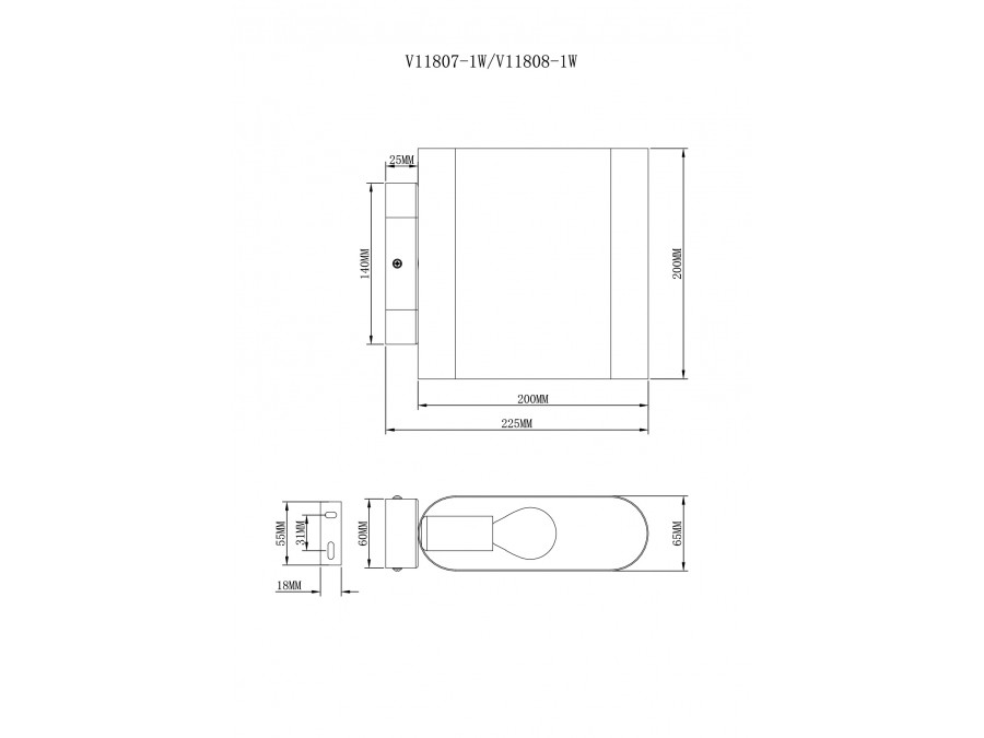 Светильник настенный Moderli V11807-1W Metalicana