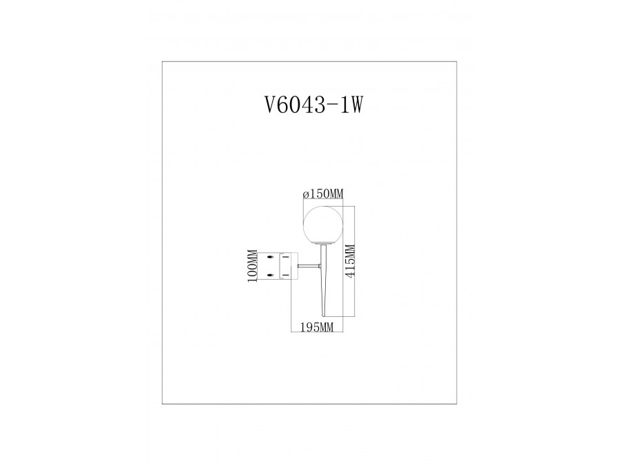 Светильник настенный Moderli V11562-1W Scrumbel