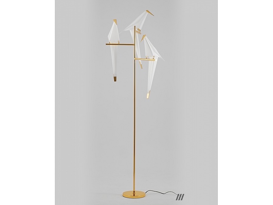 Светодиодный торшер Moderli V3075-3FL origami Birds 3*LED*6W