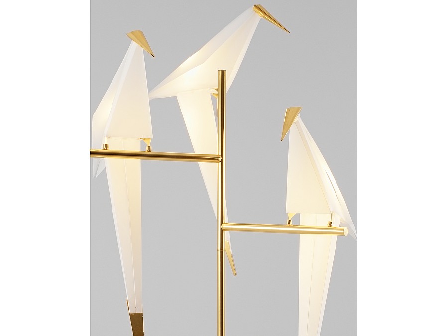 Светодиодный торшер Moderli V3075-3FL origami Birds 3*LED*6W