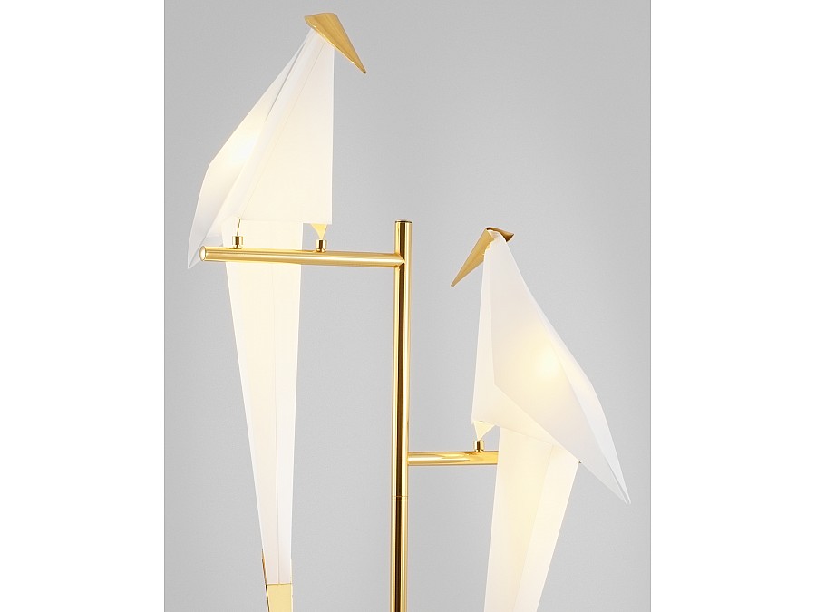 Светодиодный торшер Moderli V3075-2TL origami Birds 2*LED*6W