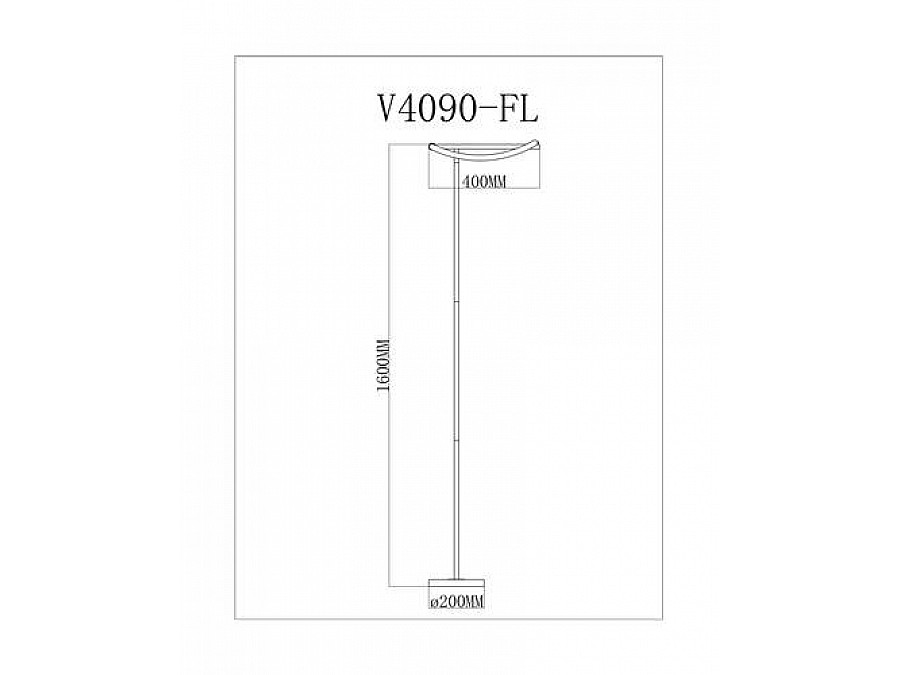 Светодиодный торшер Moderli V4090-FL True