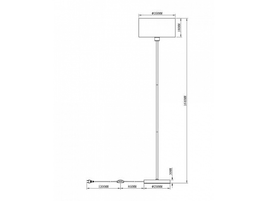Торшер Moderli V2734-1F Room 1*E27*60W