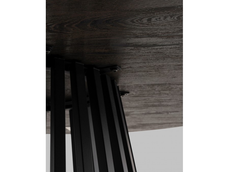Стол обеденный Daphne 120*75 см темное дерево