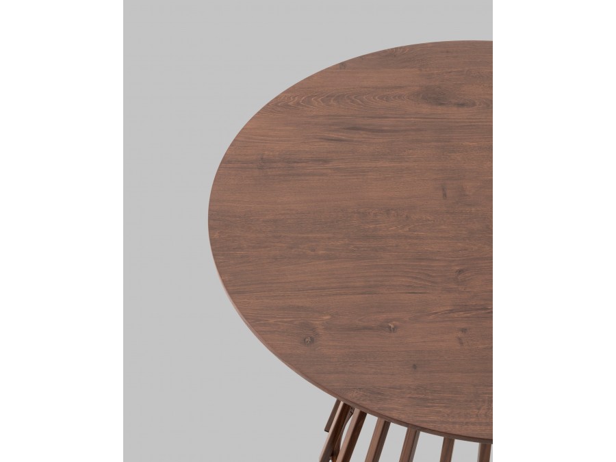 Стол обеденный Daphne 100*75 см орех