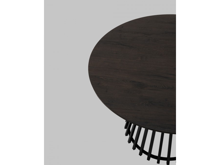 Стол обеденный Daphne 120*75 см темное дерево