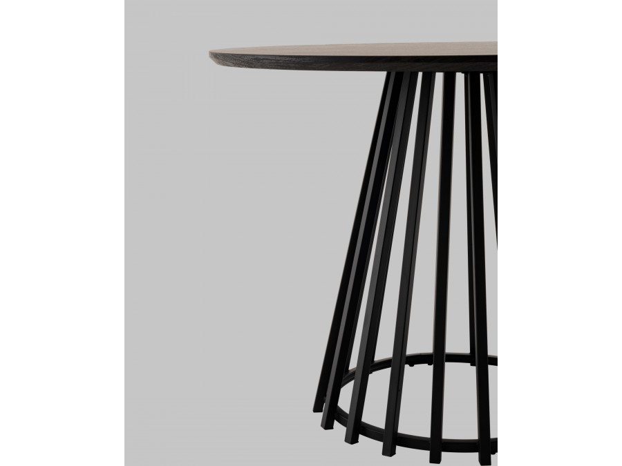 Стол обеденный Daphne 100*75 см темное дерево