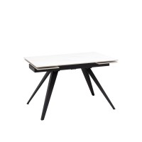 Стол раздвижной Лоуренс 120-180х80х76 см SnowMountainStone керамика