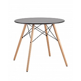 Стол круглый EAMES DSW NEW D=80 черный
