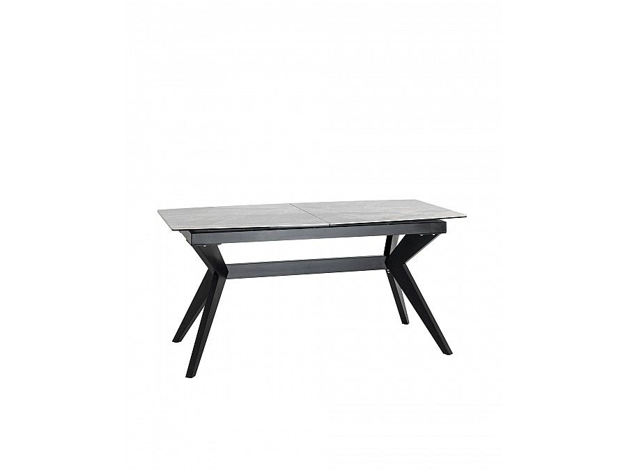 Стол обеденный Аркада раскладной 160-210*90 керамика темная