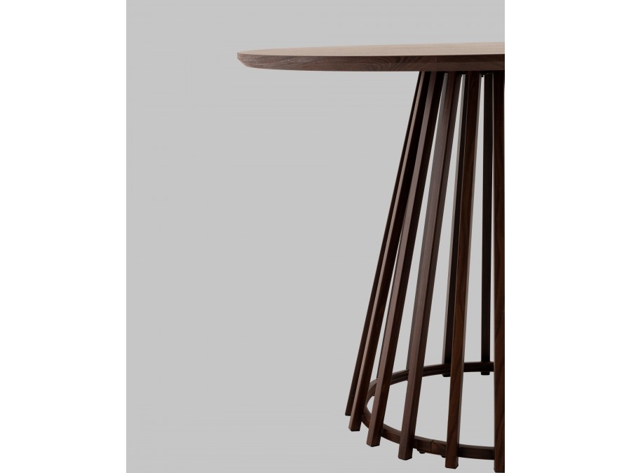 Стол обеденный Daphne 100*75 см орех