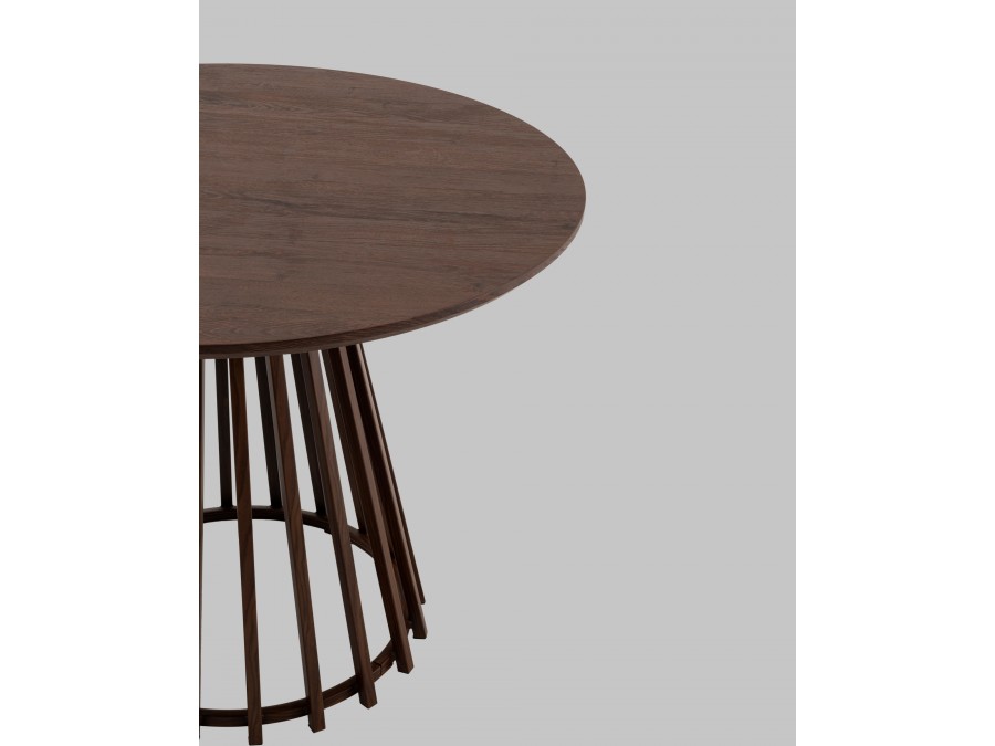 Стол обеденный Daphne 100*75 см орех