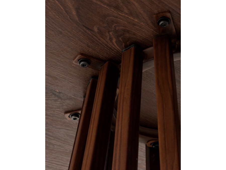 Стол обеденный Daphne 100*75 см орех