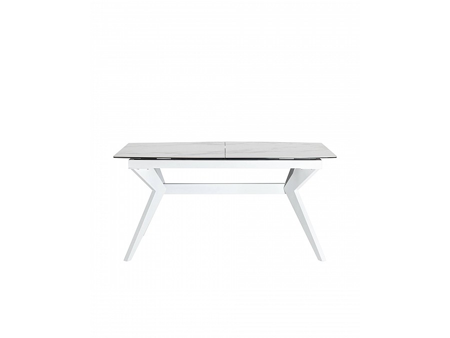 Стол обеденный Аркада раскладной 160-210*90 керамика светлая