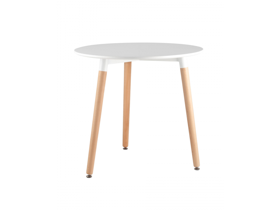 Стол круглый EAMES DST NEW D80 белый