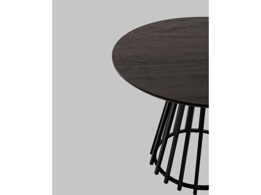 Стол обеденный Daphne 100*75 см темное дерево