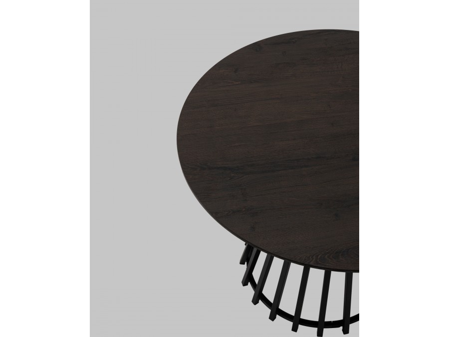 Стол обеденный Daphne 100*75 см темное дерево