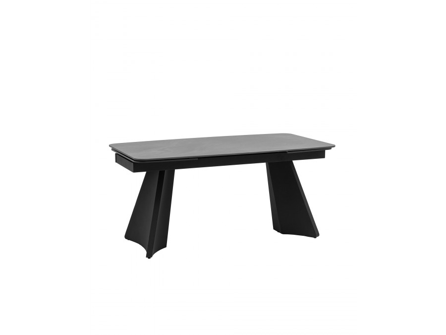 Стол обеденный Eliora 160-240х90 см графит сланец керамика