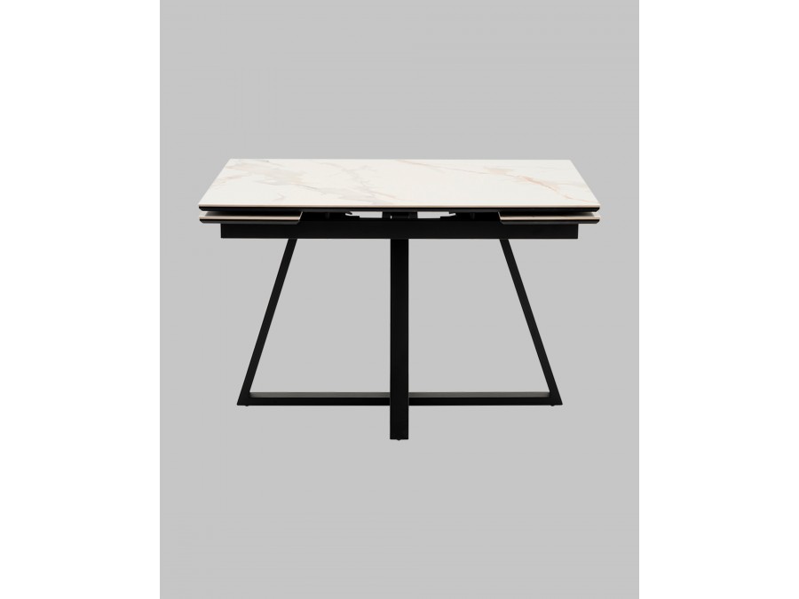 Стол Кассика 120*80 см столешница керамика белый